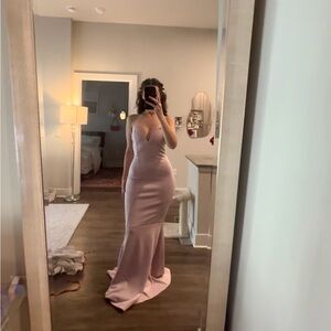 Missguided mermaid maxi - pink